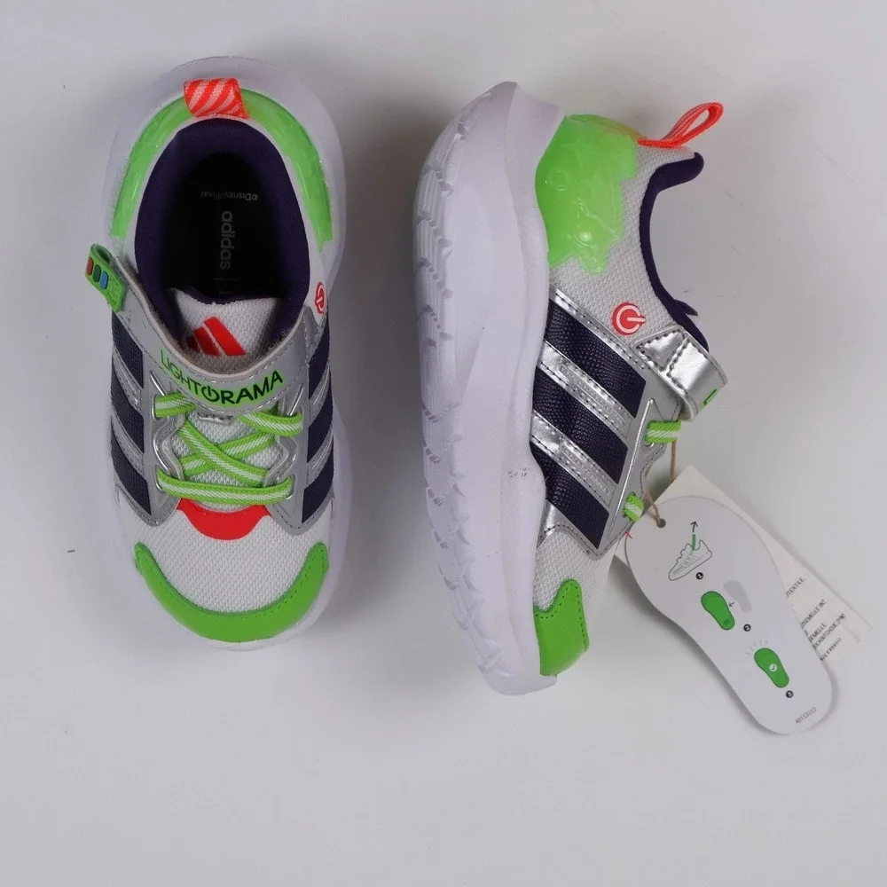 Adidas Lightorama RNR Buzz EL I Toy Story Buzz Lightyear White Green 8K NWT